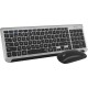 Subblim Prestige Combo Multidispositivo Teclado Inalámbrico + Ratón Gris/Negro