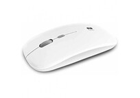 Subblim Dual Flat Ratón Óptico Inalámbrico 1600DPI Blanco