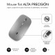 Subblim Dual Flat Mouse Ratón Inalámbrico Bluetooth 1600DPI Gris