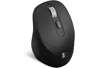 Subblim Comfort Ergo Dual Ratón Ergonómico Inalámbrico para Diestros 2400 DPI Negro