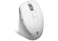 Subblim Comfort Ergo Dual Ratón Ergonómico Inalámbrico para Diestros 2400 DPI Blanco