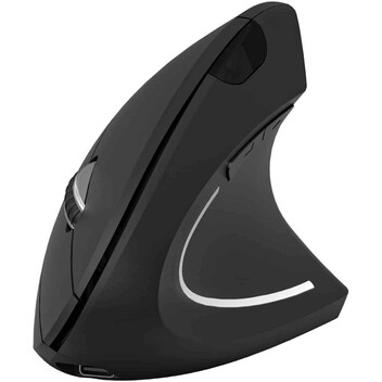 Subblim Glide Vertical Ergo Dual Ratón Vertical Ergonómico Inalámbrico para Diestros 1600 DPI Negro Subblim Glide Vertical Ergo Dual Ratón Vertical Ergonómico Inalámbrico para Diestros 1600 DPI Negro