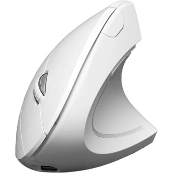 Subblim Glide Vertical Ergo Dual Ratón Vertical Ergonómico Inalámbrico para Diestros 1600 DPI Blanco Subblim Glide Vertical Ergo Dual Ratón Vertical Ergonómico Inalámbrico para Diestros 1600 DPI Blanco