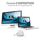 Ratón SUBBLIM inalámbrico 4000 DPI vertical ergonómico Bluetooth dual Ratón SUBBLIM inalámbrico 4000 DPI vertical ergonómico Bluetooth dual