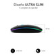 Subblim LED Dual Flat Mouse Ratón Óptico Inalámbrico RGB 1600DPI Negro Subblim LED Dual Flat Mouse Ratón Óptico Inalámbrico RGB 1600DPI Negro