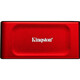 Disco Duro Kingston XS1000 Disco SSD Externo 1TB USB 3.2 Rojo