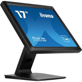 Monitor iiyama ProLite T1731SR-B1S 17" SXGA LCD TN Táctil Resistiva 5 ms Altavoces VESA IP54