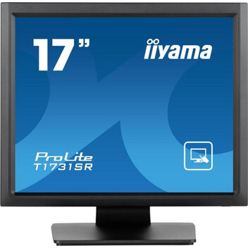 Monitor iiyama ProLite T1731SR-B1S 17" SXGA LCD TN Táctil Resistiva 5 ms Altavoces VESA IP54