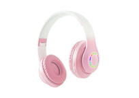 Kinsi B39M Auriculares Inalámbricos Bluetooth RGB Rosas