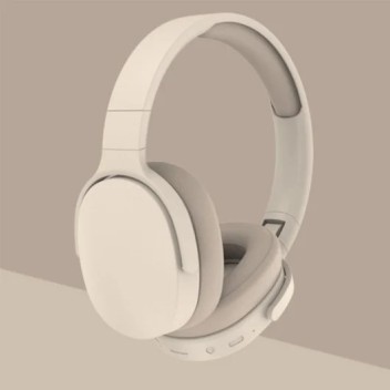 Kinsi P2961 Auriculares Inalámbricos Bluetooth de Diadema Reducción de Ruido Blancos Kinsi P2961 Auriculares Inalámbricos Bluetooth de Diadema Reducción de Ruido Blancos