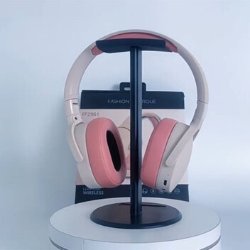 Kinsi P2961 Auriculares Inalámbricos Bluetooth de Diadema Reducción de Ruido Rosas