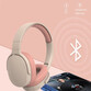 Kinsi P2961 Auriculares Inalámbricos Bluetooth de Diadema Reducción de Ruido Rosas