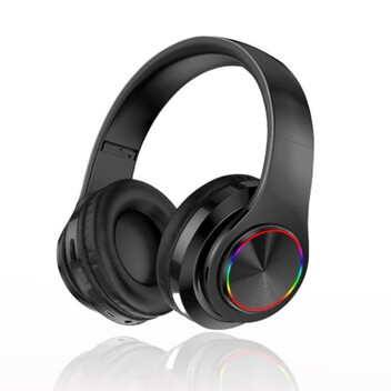 Kinsi B39 Auriculares Inalámbricos Bluetooth HiFi RGB Negros