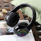 Kinsi B39 Auriculares Inalámbricos Bluetooth HiFi RGB Negros