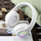 Kinsi B39 Auriculares Inalámbricos Bluetooth HiFi RGB Blancos