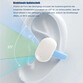 Kinsi I113 Auriculares Inalámbricos Bluetooth Clip Ear Azules