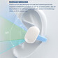 Kinsi I113 Auriculares Inalámbricos Bluetooth Clip Ear Blancos
