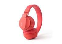 Kinsi Bobo-1 Auriculares Infantiles con Cable/Inalámbrico con Ranura para Insertar Tarjeta TF Rojos Kinsi Bobo-1 Auriculares Infantiles con Cable/Inalámbrico con Ranura para Insertar Tarjeta TF Rojos