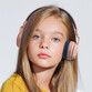 Kinsi Bobo-1 Auriculares Infantiles con Cable/Inalámbrico con Ranura para Insertar Tarjeta TF Rojos Kinsi Bobo-1 Auriculares Infantiles con Cable/Inalámbrico con Ranura para Insertar Tarjeta TF Rojos