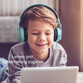 Kinsi Bobo-1 Auriculares Infantiles con Cable/Inalámbrico con Ranura para Insertar Tarjeta TF Rosas