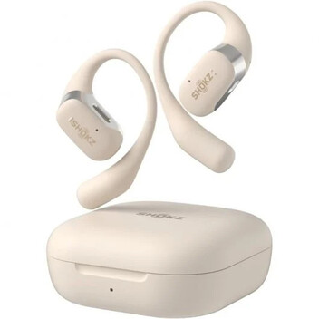 Shokz Openfit Auriculares Inalámbricos Open Ear IP54 con Micrófono Beige Shokz Openfit Auriculares Inalámbricos Open Ear IP54 con Micrófono Beige