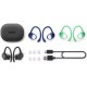 Philips 7600 Auriculares Deportivos Inalámbricos Bluetooth Negro