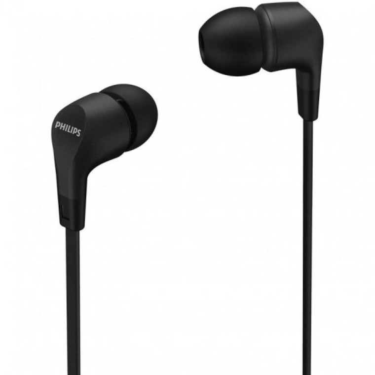 Philips TAE1105BL Auriculares con Micrófono Negros