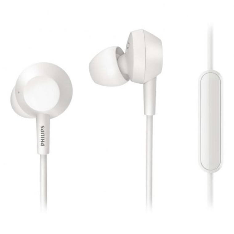 Philips TAE4105WT/00 Auriculares con Micrófono Blancos