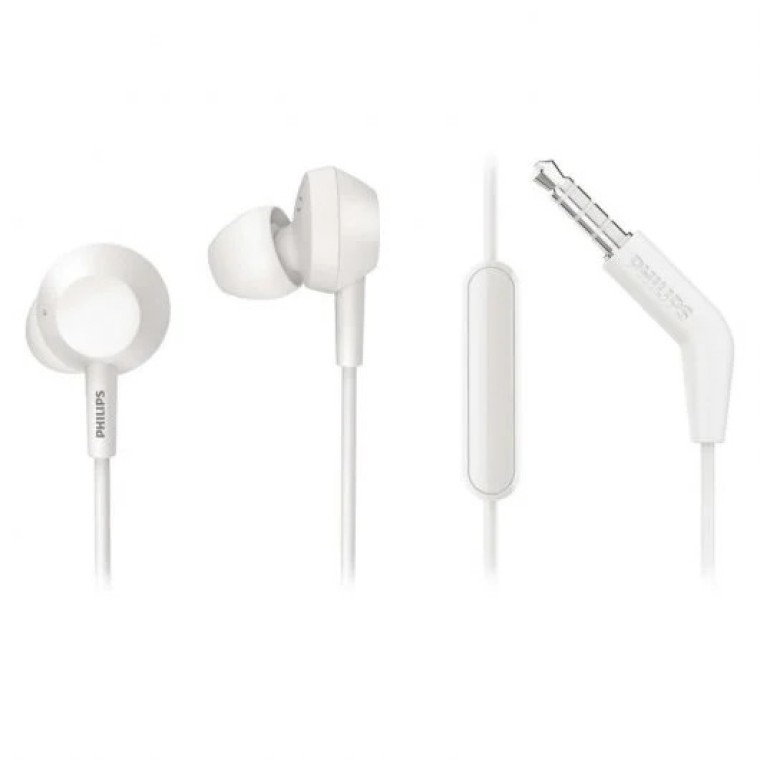 Philips TAE4105WT/00 Auriculares con Micrófono Blancos