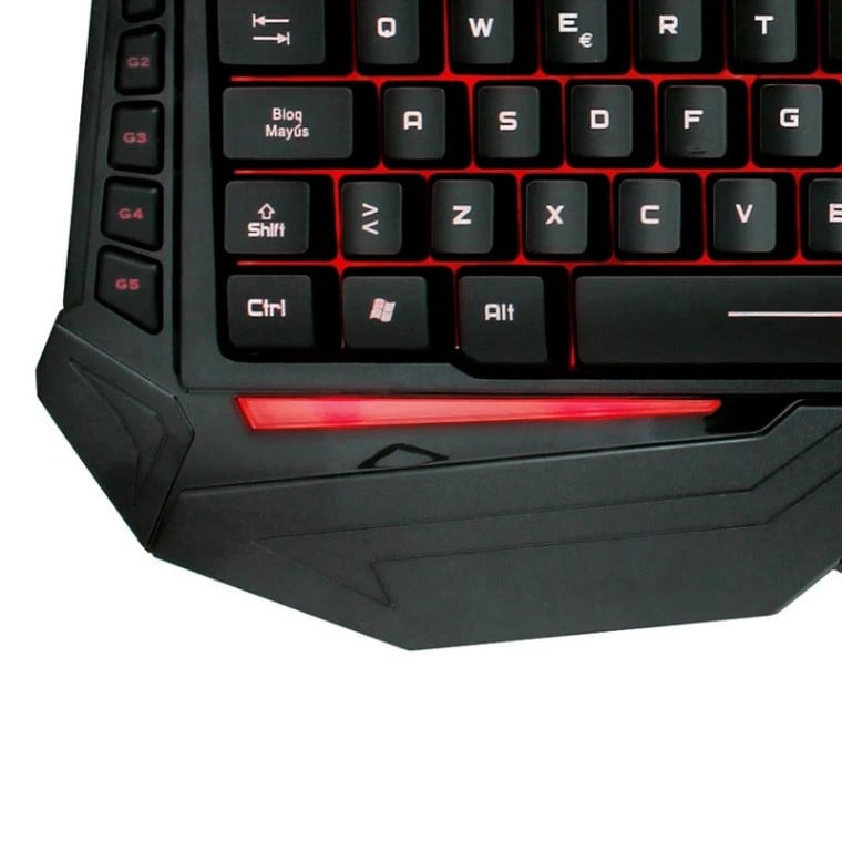 Talius Banshee Teclado Gaming Retroiluminado Negro