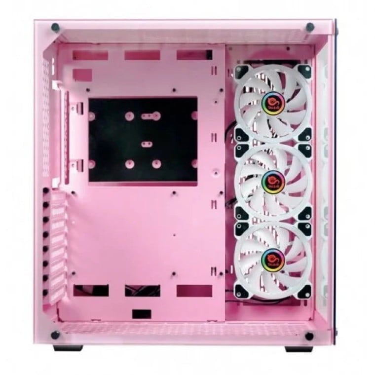 Talius Cronos Orchid RGB Cristal Templado USB 3.0 Rosa