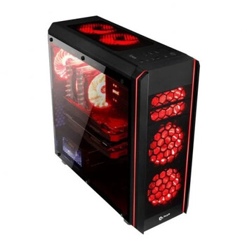 Talius Daemon Cristal Templado USB 3.0 RGB Negra