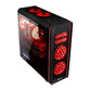 Talius Daemon Cristal Templado USB 3.0 RGB Negra