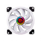Talius Iris Spectrum RGB 12mm Blanco Retail para Talius Cronos Talius Iris Spectrum RGB 12mm Blanco Retail para Talius Cronos