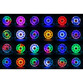 Talius Iris Spectrum RGB 12mm Blanco Retail para Talius Cronos Talius Iris Spectrum RGB 12mm Blanco Retail para Talius Cronos