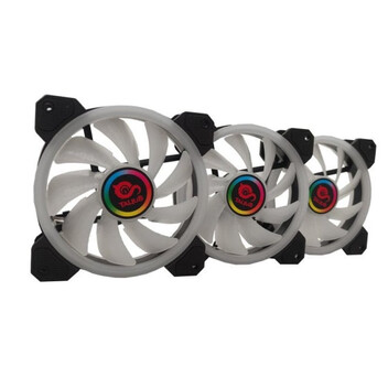 Talius Iris Spectrum ARGB Kit de 3 Ventiladores Suplementarios 120 Mm Negros Talius Iris Spectrum ARGB Kit de 3 Ventiladores Suplementarios 120 Mm Negros