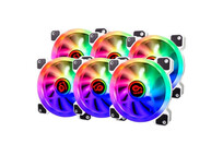 Talius Iris Spectrum ARGB Kit de 6 Ventiladores Suplementarios 120 Mm Blancos