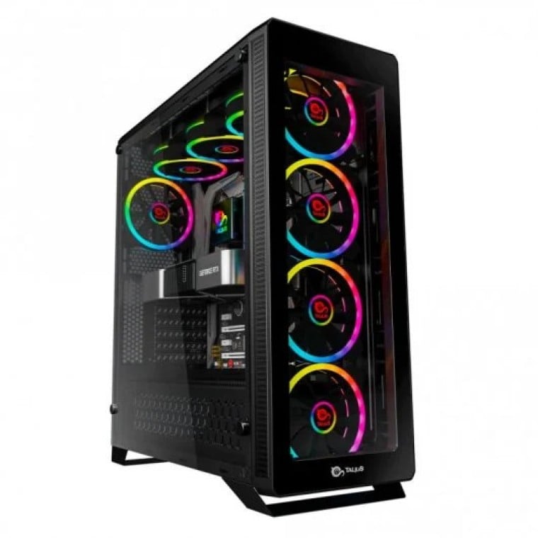 Talius Leviathan Cristal Templado USB 3.0 RGB Negra