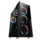 Talius Valkyria Cristal Templado USB 3.0 RGB Negro Talius Valkyria Cristal Templado USB 3.0 RGB Negro