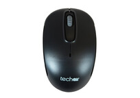 Techair TAXM410R Ratón Óptico Inalámbrico Negro