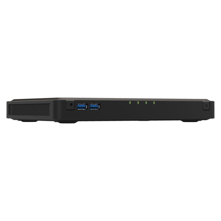 QNAP TBS-464 NAS de Escritorio con Ethernet Negro