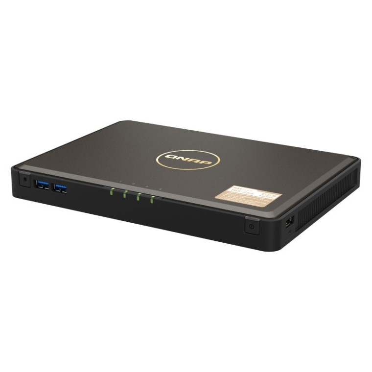 QNAP TBS-464 NAS de Escritorio con Ethernet Negro