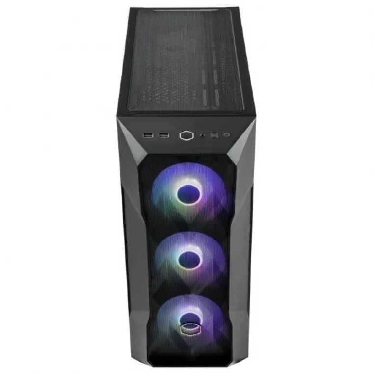 Cooler Master MasterBox TD500 Mesh V2 RGB Midi Tower Cristal Templado USB-C Negra