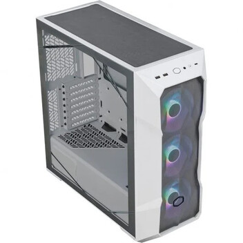 Cooler Master MasterBox TD500 Mesh V2 RGB Midi Tower Cristal Templado USB-C Blanca Cooler Master MasterBox TD500 Mesh V2 RGB Midi Tower Cristal Templado USB-C Blanca