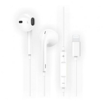 Tech One Tech Eartech Hip Tec1201 Auriculares con Micrófono Lightning Blancos Tech One Tech Eartech Hip Tec1201 Auriculares con Micrófono Lightning Blancos