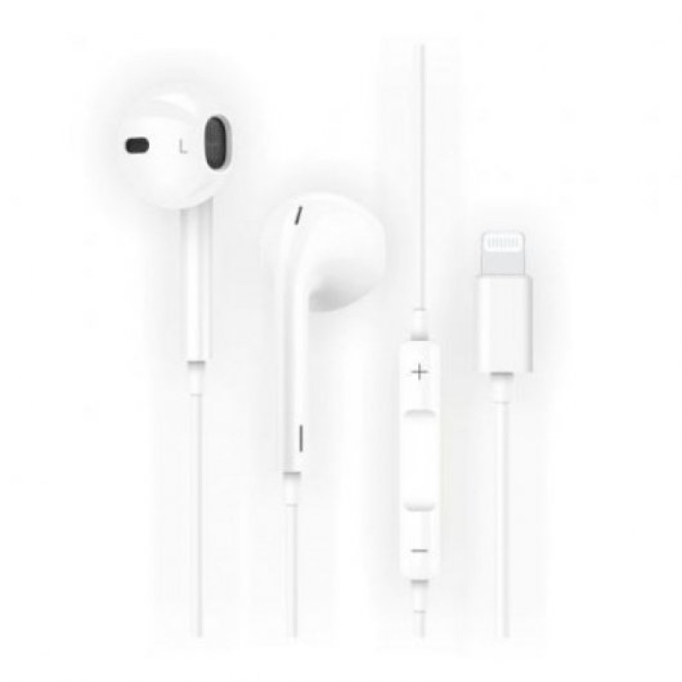 Tech One Tech Eartech Hip Tec1201 Auriculares con Micrófono Lightning Blancos