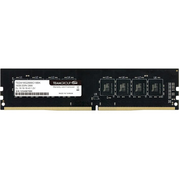 Memoria RAM Team Group Elite UDIMM DDR4 2666Mhz 16GB CL19