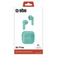 SBS Air Free Auriculares Inalámbricos TWS Verdes SBS Air Free Auriculares Inalámbricos TWS Verdes