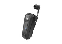 SBS Auricular Inalámbrico Multipunto con Cable Enrollable Negro
