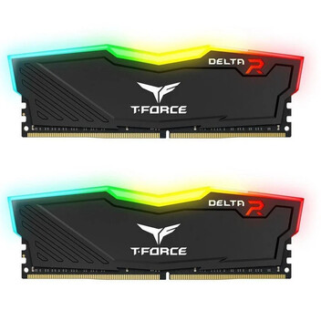 Team Group T-Force Delta RGB DDR4 3600MHz PC4-28800 32GB 2x16GB CL18 Negro Team Group T-Force Delta RGB DDR4 3600MHz PC4-28800 32GB 2x16GB CL18 Negro